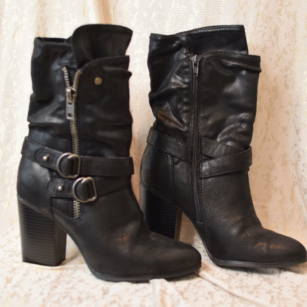 Moto Boot Size 7.5. Carlos by Carlos Santana